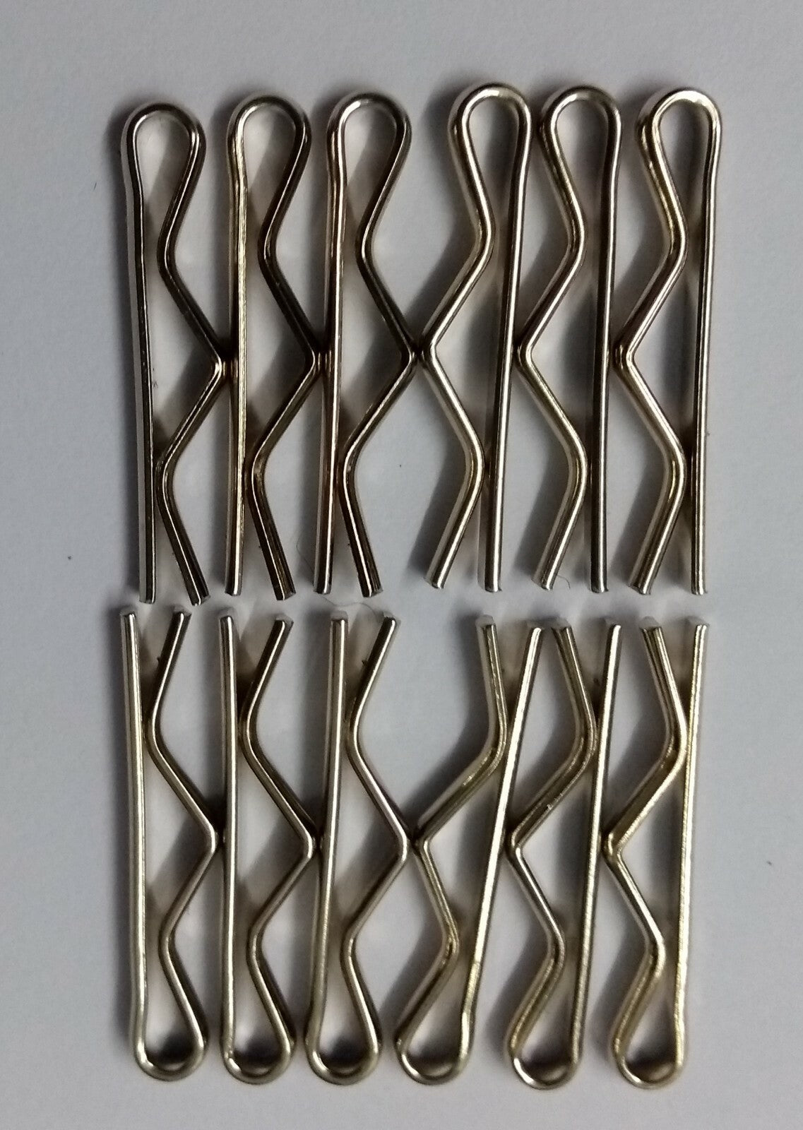 Shank Button Cotter Pins British Made Split Pins For Ring Buttons Set of 24