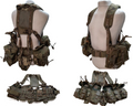 Airborne Army Webbing MTP British Assault Camo Belt Yoke & Assorted Pouches (6)