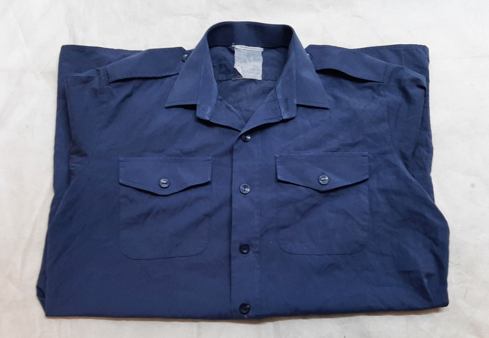 Working Shirt Long Sleeve British Forces Blue Grey Colour Asst