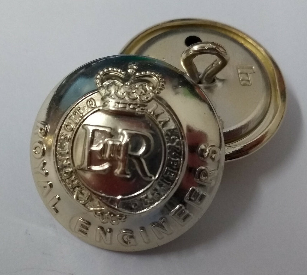 Genuine British Army Issue No1 / No2 Dress Royal Engineers All Ranks Buttons 40L