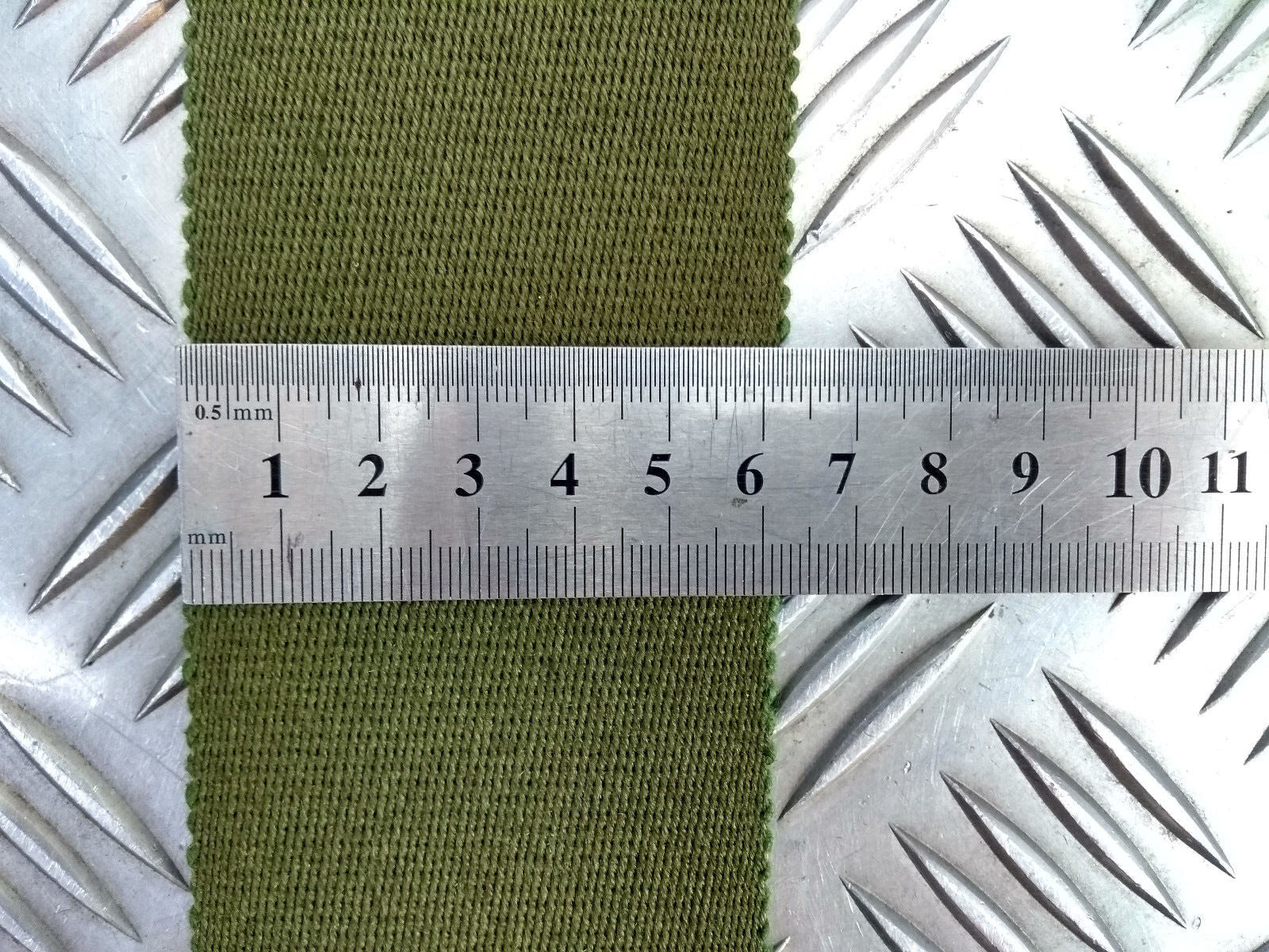 Green 64mm Stable Belt Material Genuine British 4"-50" Lengths
