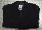 Vintage Blazer Double Breasted Jacket Retro Army Style or Casual Wear No Buttons