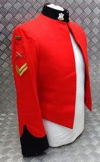 D&D Mess Dress Jacket With Collar Badges & Patches Present Devon and Dorset