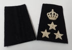 Qatar Winter Slides Shoulder Epaulettes Silver Braided