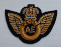 REME Aircraft Engineer Hand Embroidered British Army Old Pattern Insignia NOS
