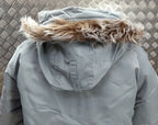 US N3B Military Style ECW Snorkel Parka Grey NEW