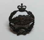 RTR Service Badge Royal Army Tank "Fear Naught" Insignia Subdued No Split Pins