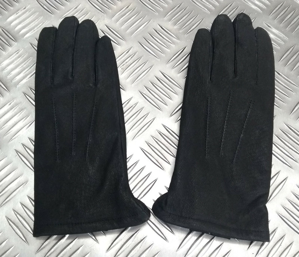 3 Dart Gloves Female Black Leather 3M Thinsulate Soft Lining Small