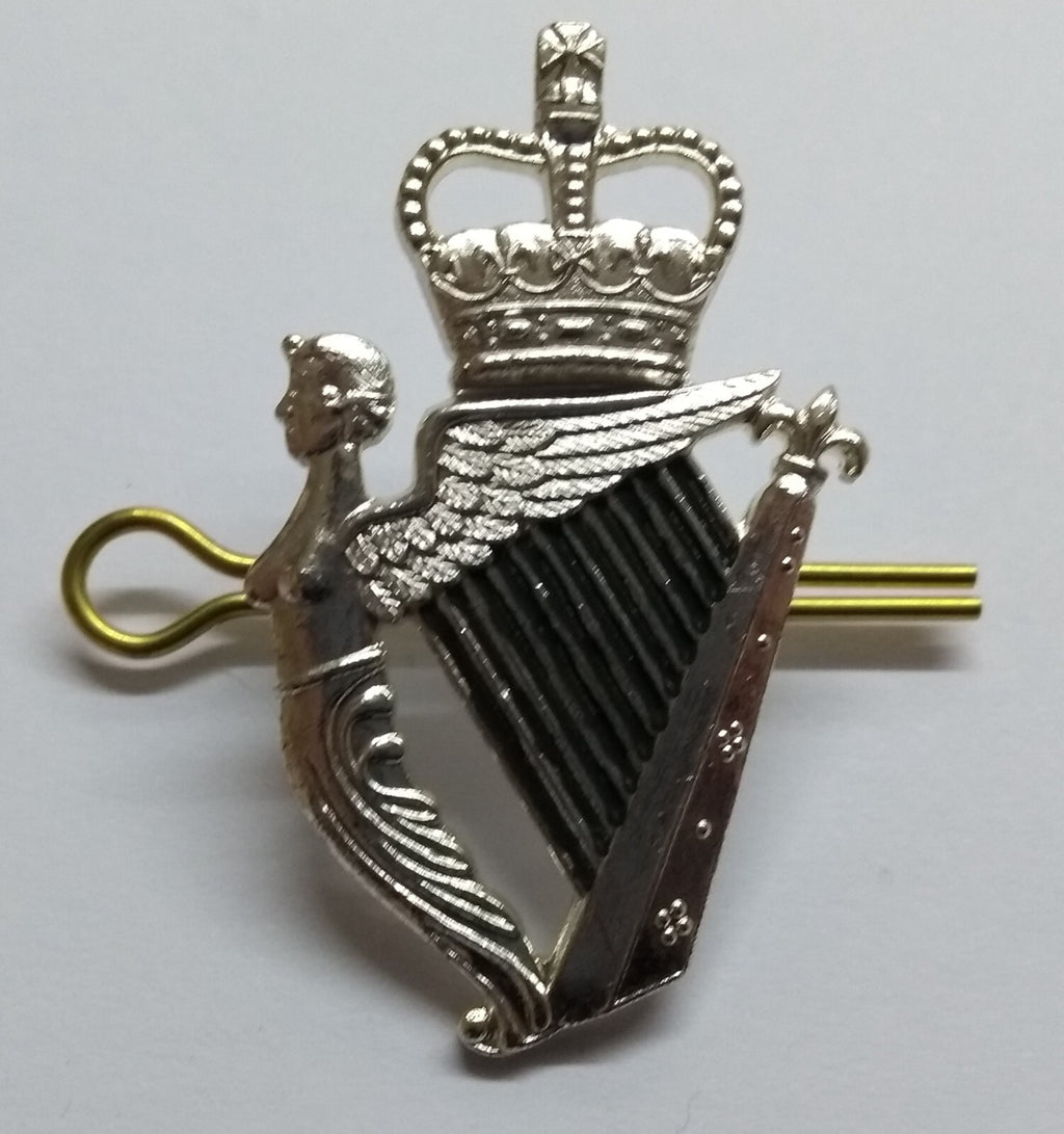 Caubeen Hat Badge British Army Royal Irish Uniform (Harp of Erin) Insignia