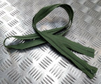 Genuine British 152cm Closed End Green Heavy Duty Zip Zipper