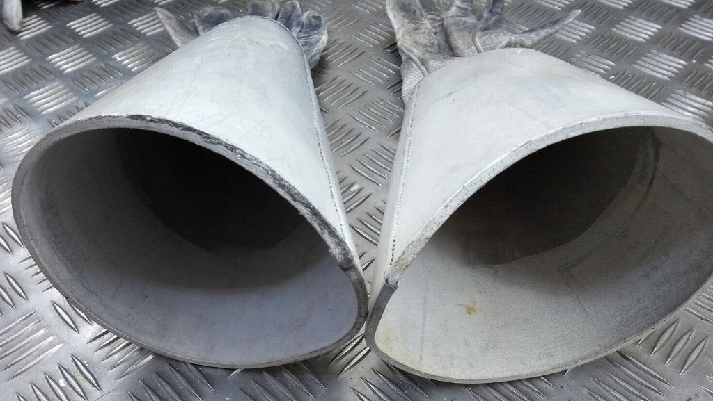 British Army Household Cavalry White Leather Gauntlet Parade Gloves Size 9.5