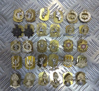 Collar Dogs and Lapel Badges Various Types Available Sold in Pairs