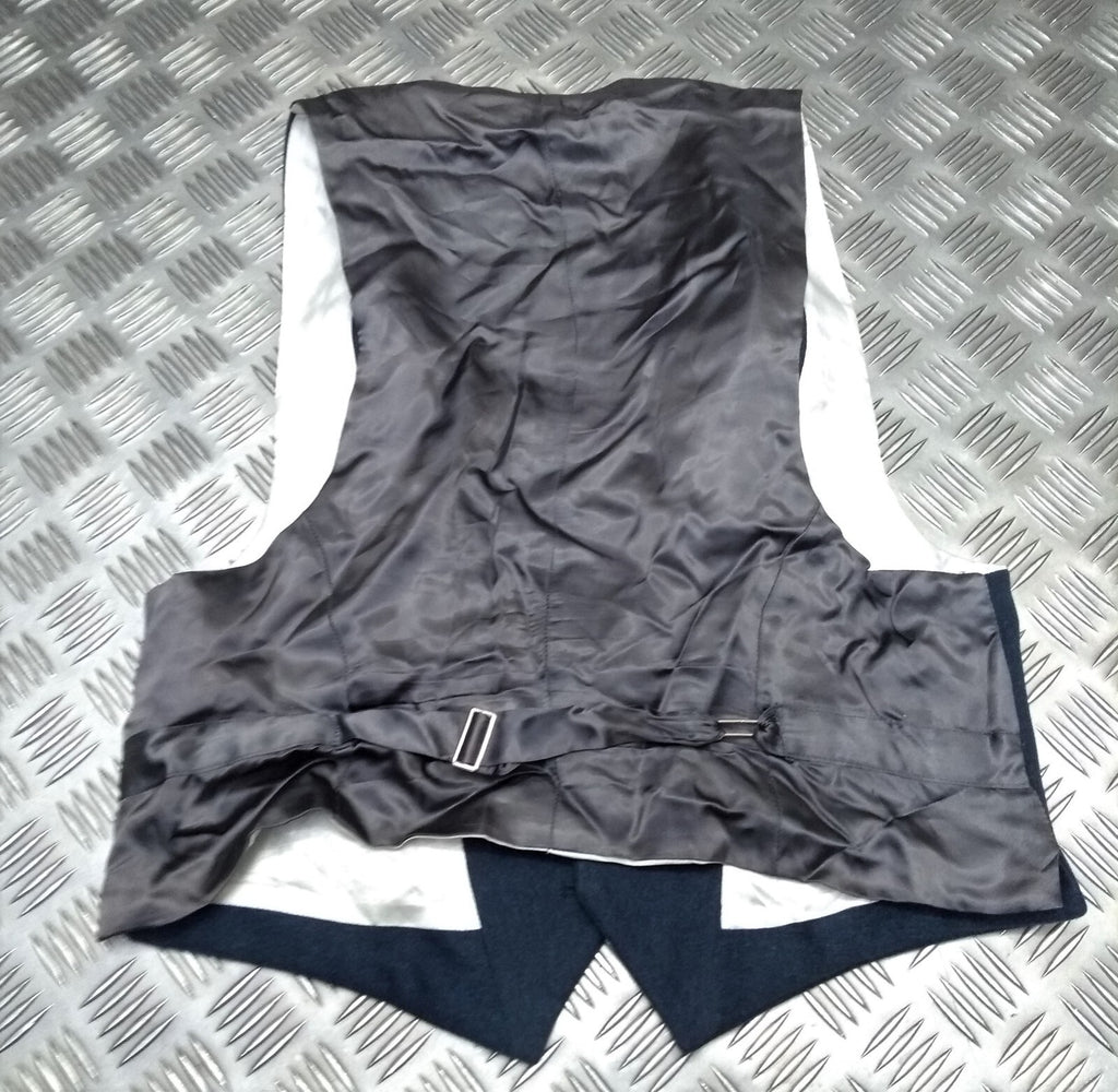 RAF Royal Air Force Vintage Mess Dress Waistcoat Airforce Blue Grey Colour by Moss Bros