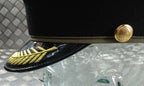 Fancy Dress Hat Style Gold Peak Officers Ceremonial & Parade All Sizes