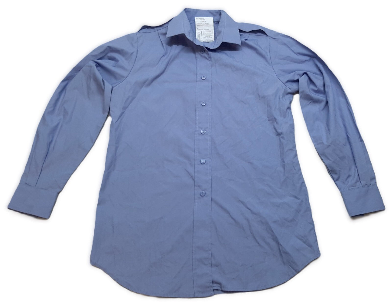WRAF / RAF Womans Blue Shirt Royal Air Force Short or Long Sleeves G1