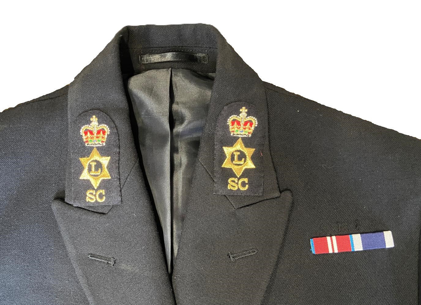 No1B RN Jacket CPO Mans Royal British Naval Chief Petty Navy 100cm Reg