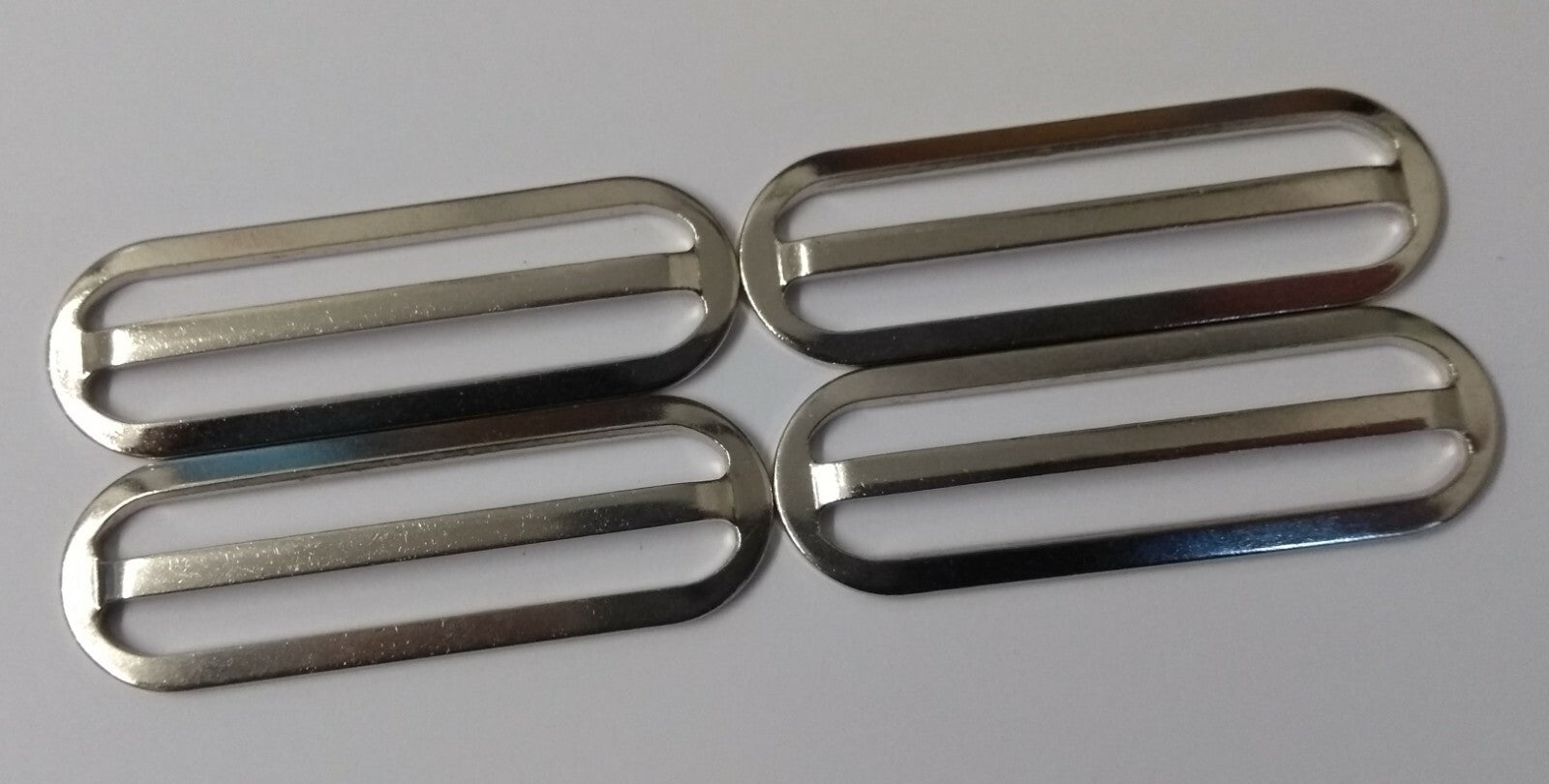 Genuine British Chrome Stable & Parade Belt Slider Adjuster X4 STD132