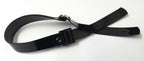 Genuine Issue Black Wide Vinyl SD Dress Hi Sheen Hat Chin Strap-