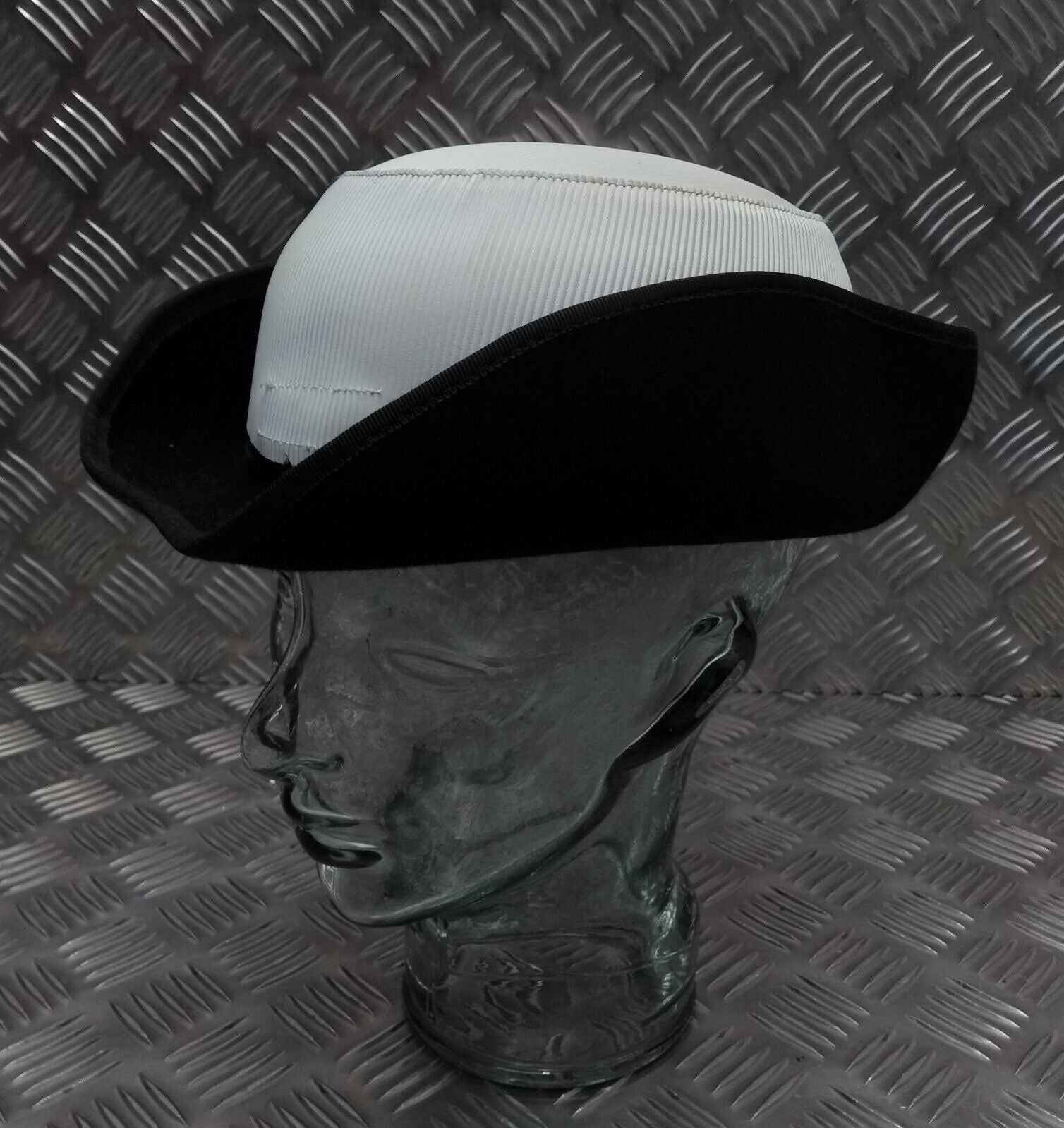Genuine British Royal Navy Issue RN WRNS Women's Officers Tricorn Dress Hat Cap