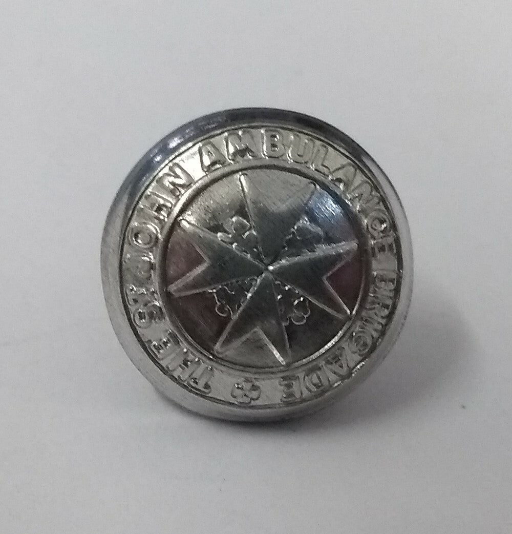 Genuine British Issue St Johns Ambulance Service Dress Cap Buttons 22L ASBT62