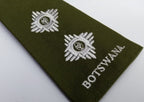 Army Lieutenant Rank Shoulder Slide & Botswana Embroidered Insignia Epaulette X1