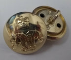 Genuine British Army The Royal Tank Regiment RTR No1 / No2 Dress Buttons 40L