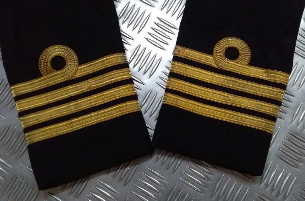 Vintage Naval Jacket 50s Pattern British Navy Mess Dress Uniform Captain Rank