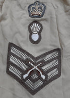 British Army No2 Shirt FAD Staff Sergeant Engineers & Skill at Arms 43cm