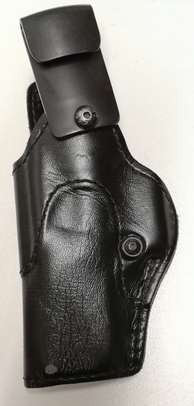 Safariland 27 Inside-the-Pants Black Leather Holster Left Hand