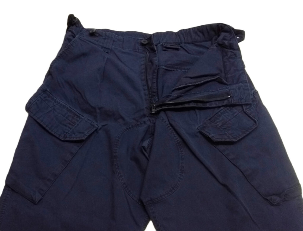 Navy Combat Trousers RN British Royal Naval Blue FR Fire Resistant Combats