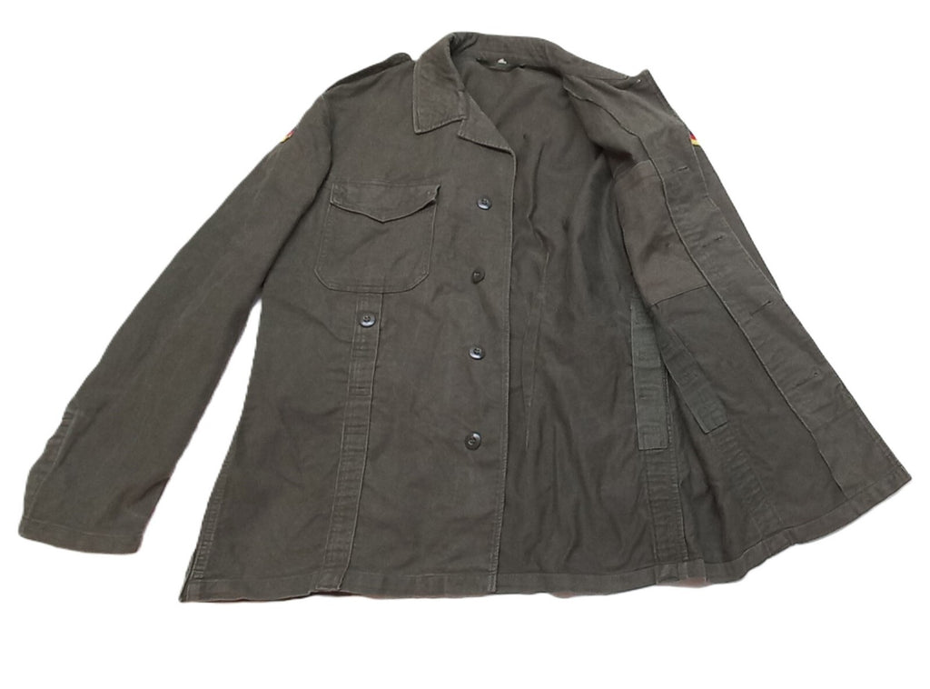 Vintage German Jacket Field Grey "Moleskin" 1985 Bundeswehr Older Pattern