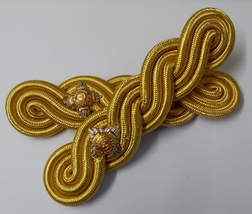 Genuine British Army Second Lieutenant Ceremonial Gold Wire Cords Shoulder