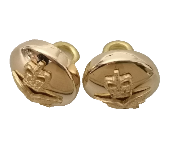 RAF Royal Air Force Buttons Mounted 22L Mess Dress Type 1 Pair - NEW