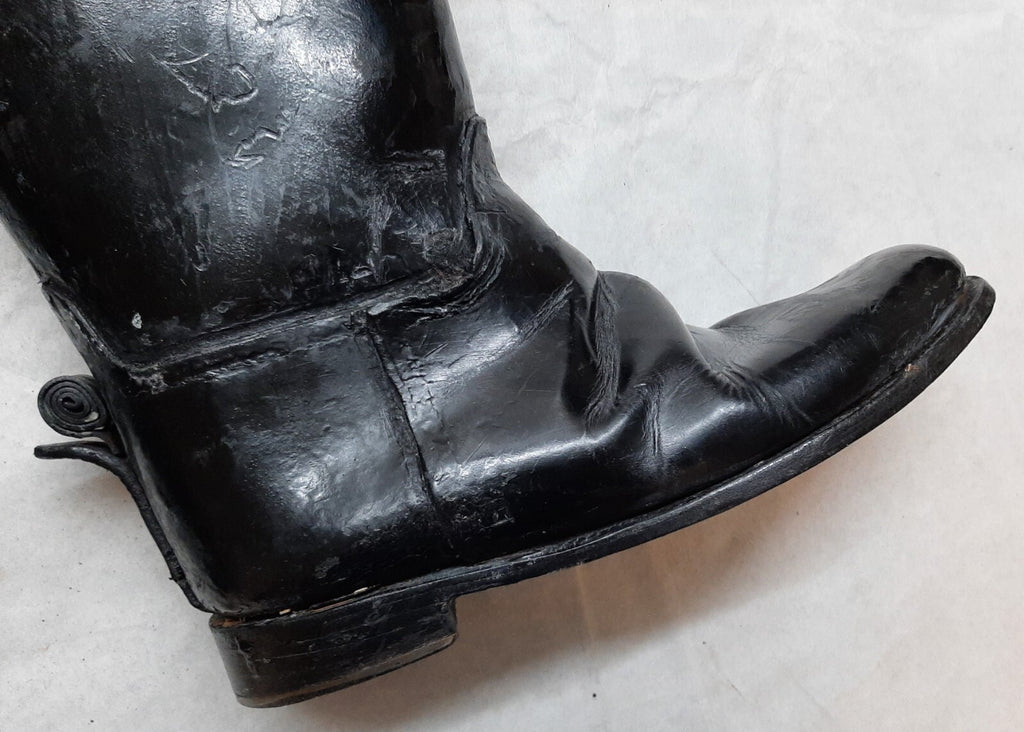 Household Cavalry Knee Length Boots British Army Issue Mounted Regiments Faulty