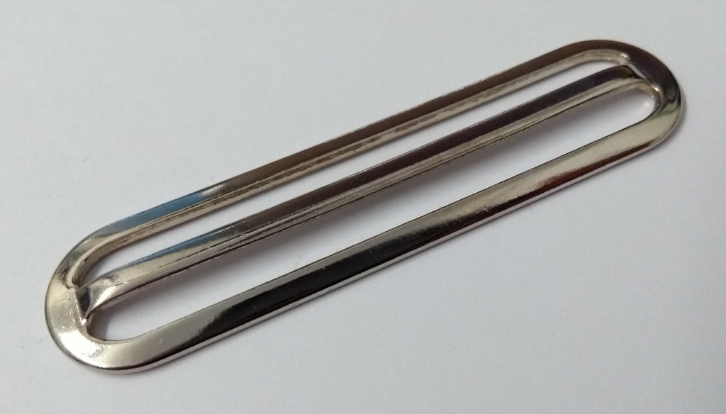 Genuine British Chrome Stable & Parade Belt Sliders Adjusters X2 STD215