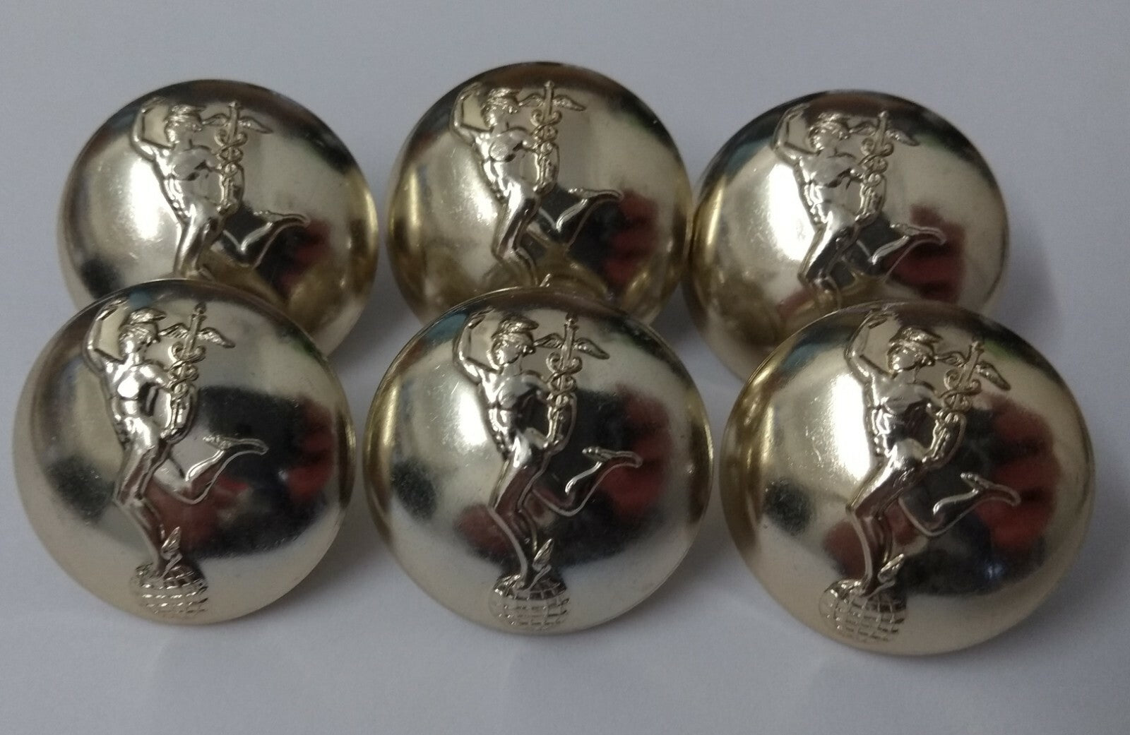 Genuine British Army X 25 Royal Corps of Signals Insignia Dress Buttons 40L