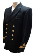 RN Jacket British Naval OFCs LT No1C Diagonal Serge 8 Button 100 Regular