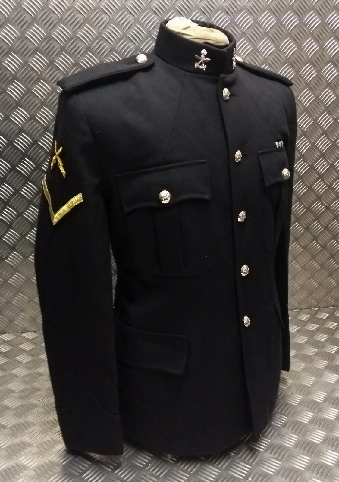 British Army No1 Dress Jacket Blues Gurkha Engineers Insignia - All Sizes