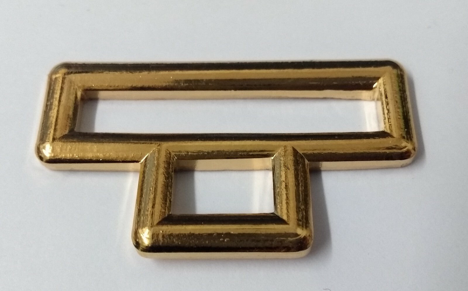 Metal Belt Brass Buckle Retainer Female Latch Side