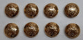 The Corps of Army Music No2 Ring Back Button Set British Army Insignia O/R
