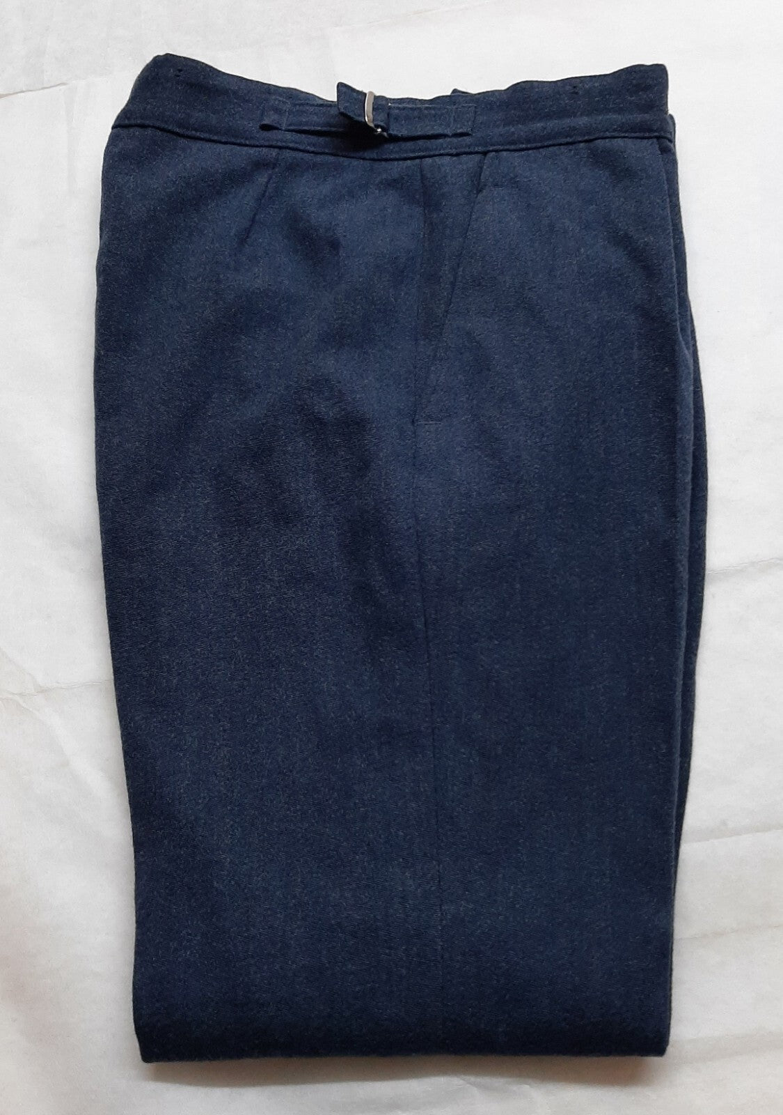 Vintage Trousers RAF Royal Air Force Dress Old Pattern Air Force Blue Grey WO OFC M A W34"