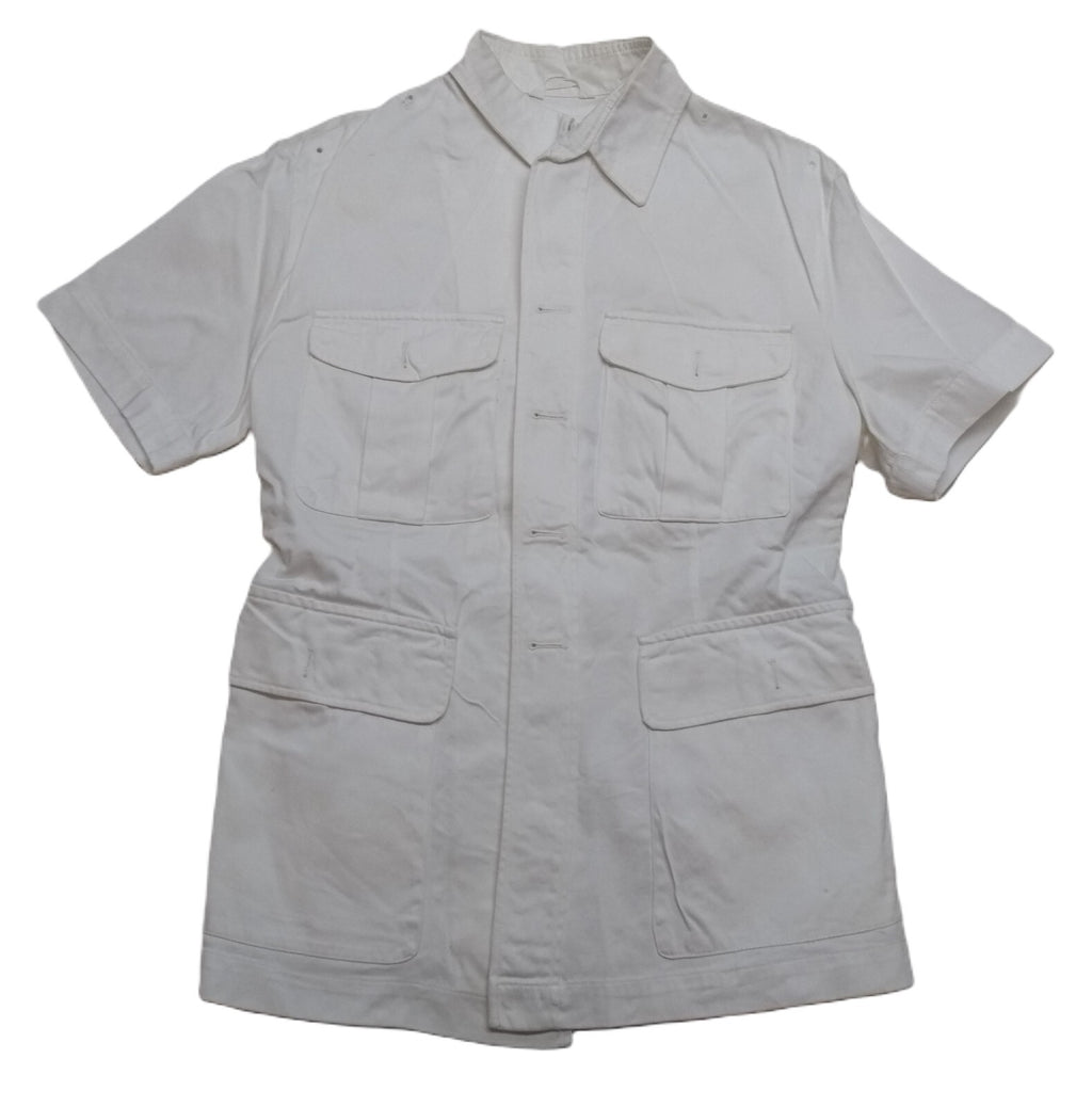 Vintage Bush Jacket Man's British Naval RN Ofc Dress No Buttons