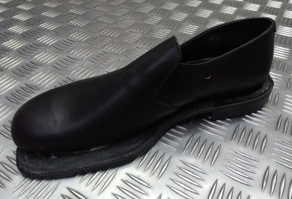 Vintage Prison Shoes Made in England By Bata Obsolete Style 1980s Elasticated