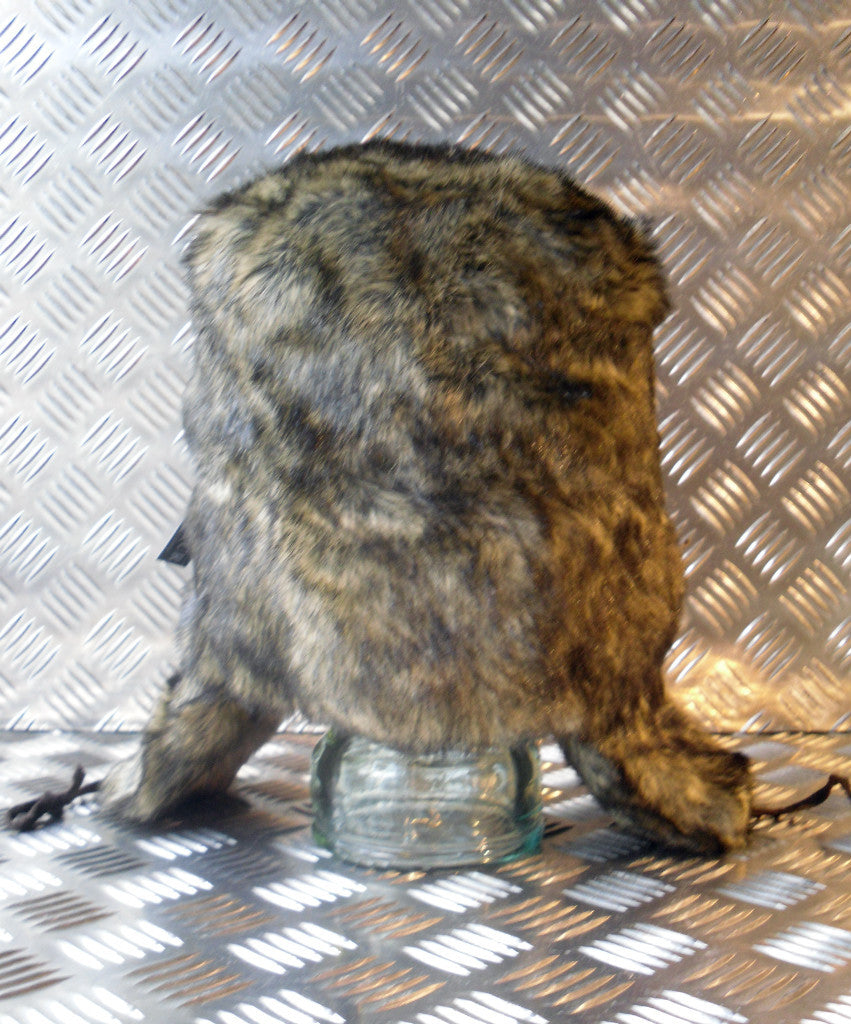 Soviet / USSR Brown Cossack Hat with Ear Flaps. All Sizes - NEW