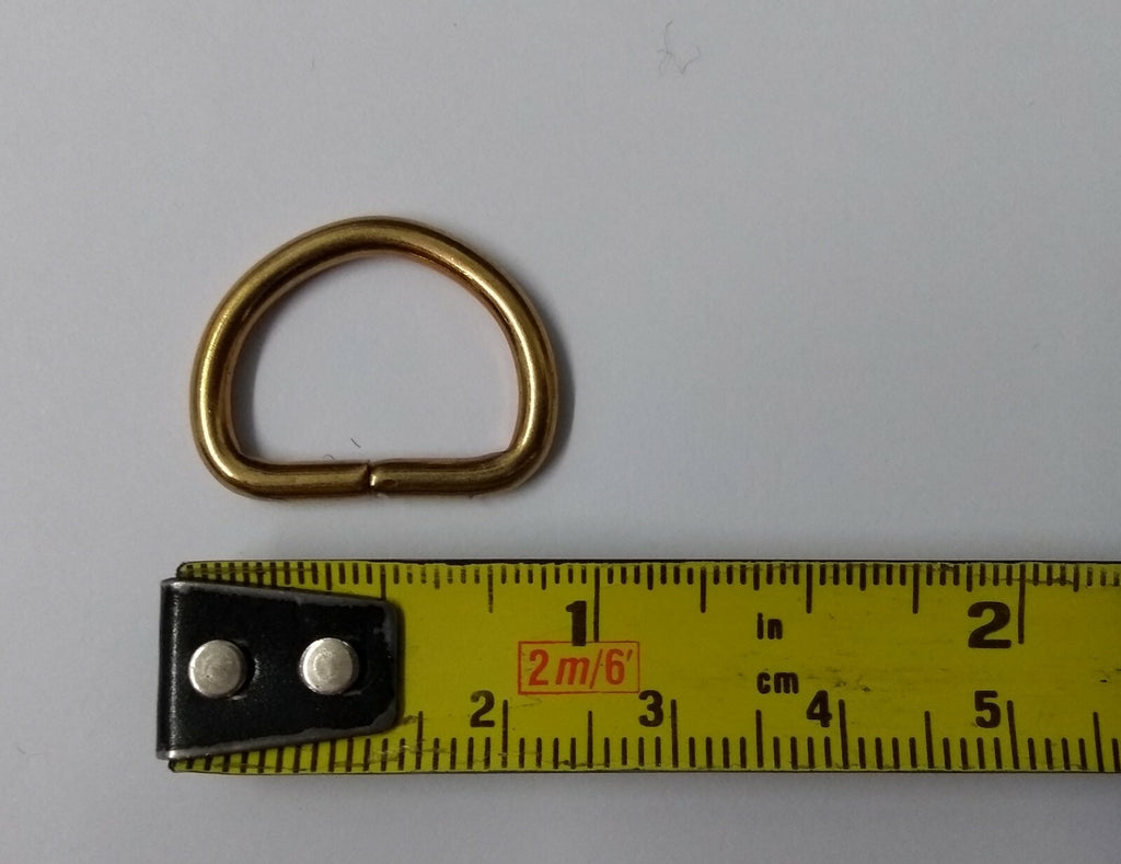 Genuine British Army Horse Guards & H Cav 18mm Bridle D Ring 2 Pairs STD26