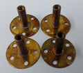 Genuine British Army Issue Standard Screw Base Button Mount 23 x 18.7mm ASBT109
