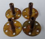 Genuine British Army Issue Standard Screw Base Button Mount 23 x 18.7mm ASBT109