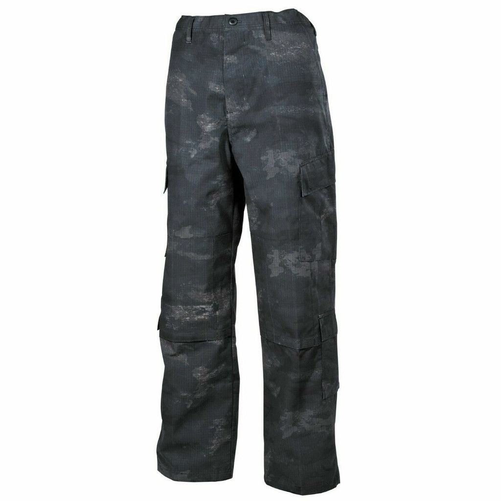 MFH Tactical Night ACU Camo Special Ops Combat Fatigue Rip Stop Trousers L/R