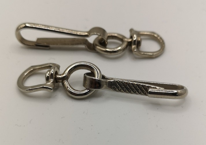 Lanyard Hooks / Clips Swivel 2" Nickel Plated