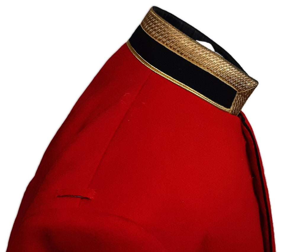RED Ceremonial Tunic British Army Pattern OFCs No Front / Shoulder Buttons